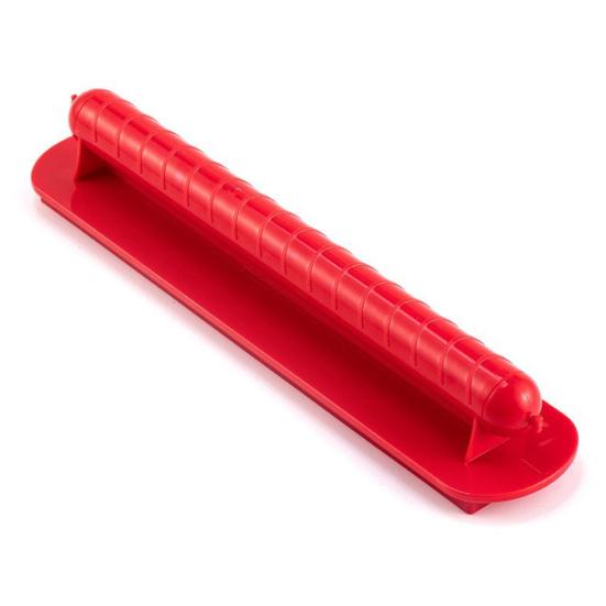 Wurst Hot Dog Cutter Edelstahl Klingen Küche Grillen BBQ Schneiden Werkzeug für Camping Hinterhof Outdoor 1pc rot