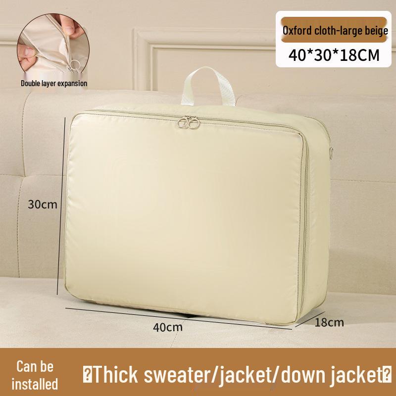 Tragbare Aufbewahrungstasche für Bettdecken und Kleidung mit großer Kapazität Large Clothes [40*30*18]