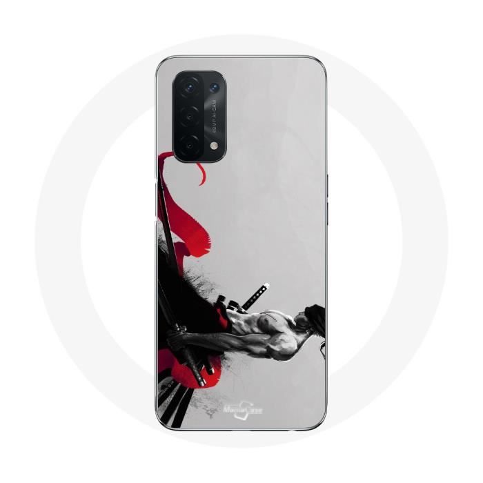 Hülle für Oppo A74 5G One Piece Manga Zoro Manga
