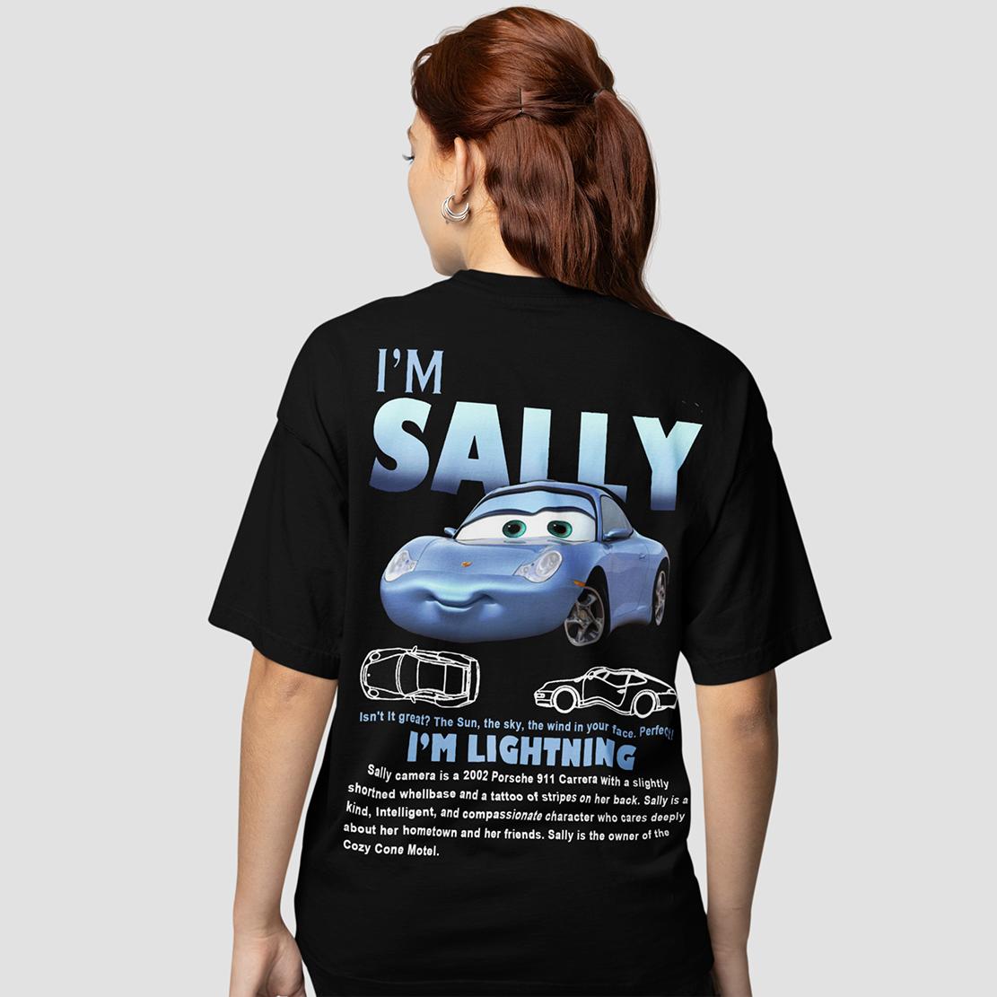Herren Damen Lightning McQueen Sally Paar T-Shirt Merch Vintage Reine Baumwolle T-Shirt Tops Weihnachtsgeschenke S