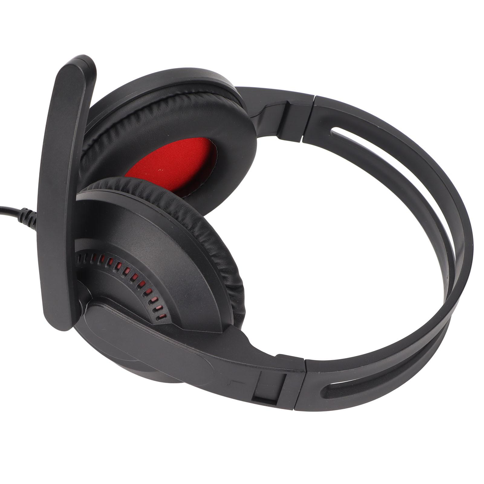 Gaming-Headset Mega Bass 3D-Surround-Sound Ergonomisches Design 360-Grad-Mikrofon Kabelgebundenes Gaming-Headset
