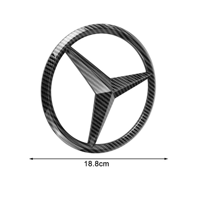1 Stück 3D Frontgrill Spiegeloberfläche Emblem Plakette Autozubehör Für Mercedes Benz AMG GLE GLS GLC CLA GLB ML W204 W206 W205 W212 W203
