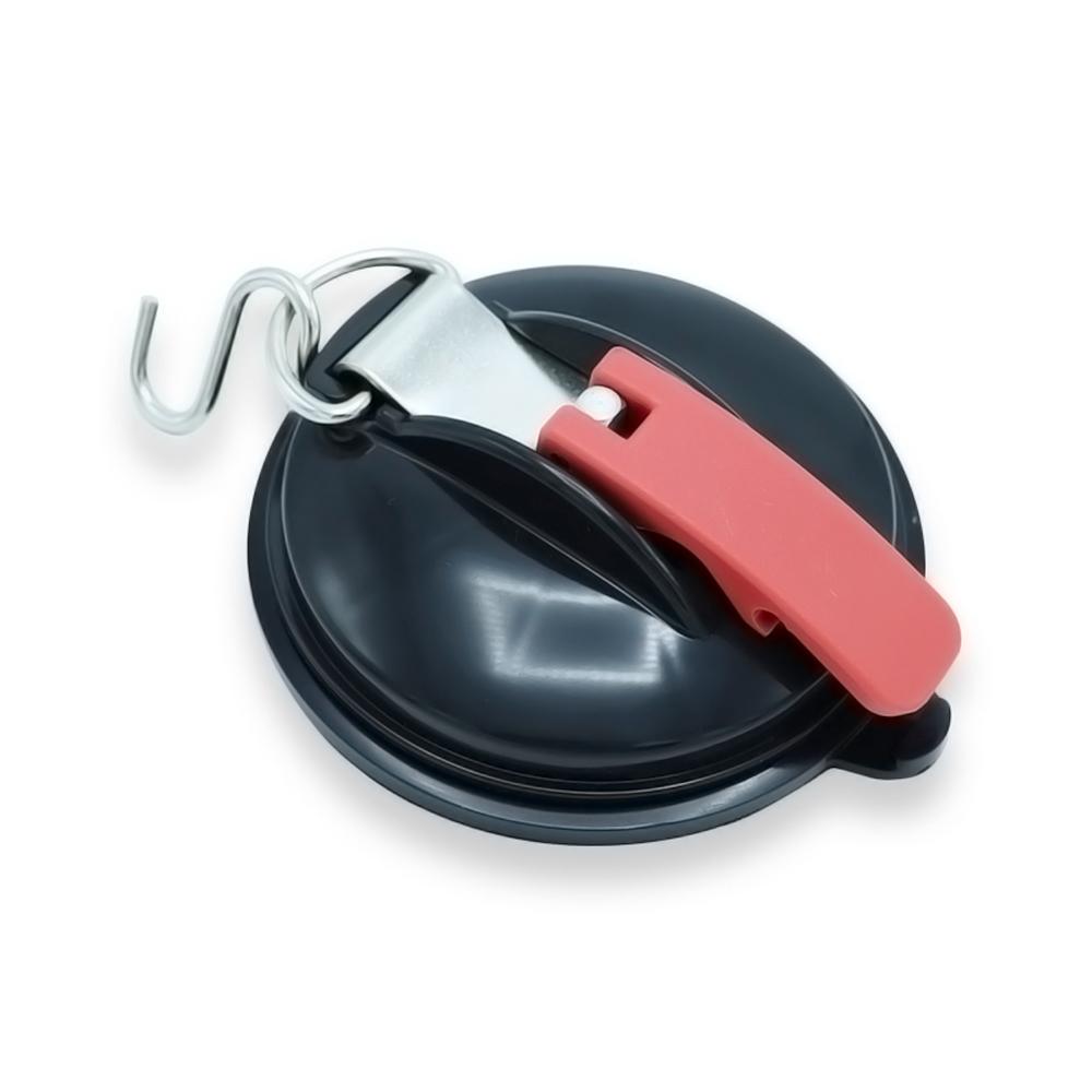 Camping-Vakuum-Saugnapf-Anker mit Befestigungshaken für Auto, Camping, Markise, Küche, Badezimmer bunt