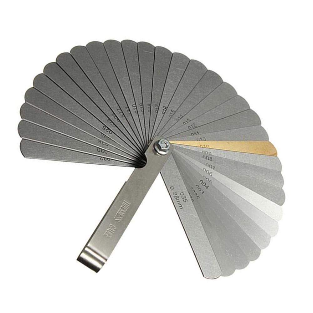 Autozubehör 32 Fühlerdickenspalt Metrisches Füllmessgerät Zündkerzenspalt Metrisch/SAE-Messwerkzeug