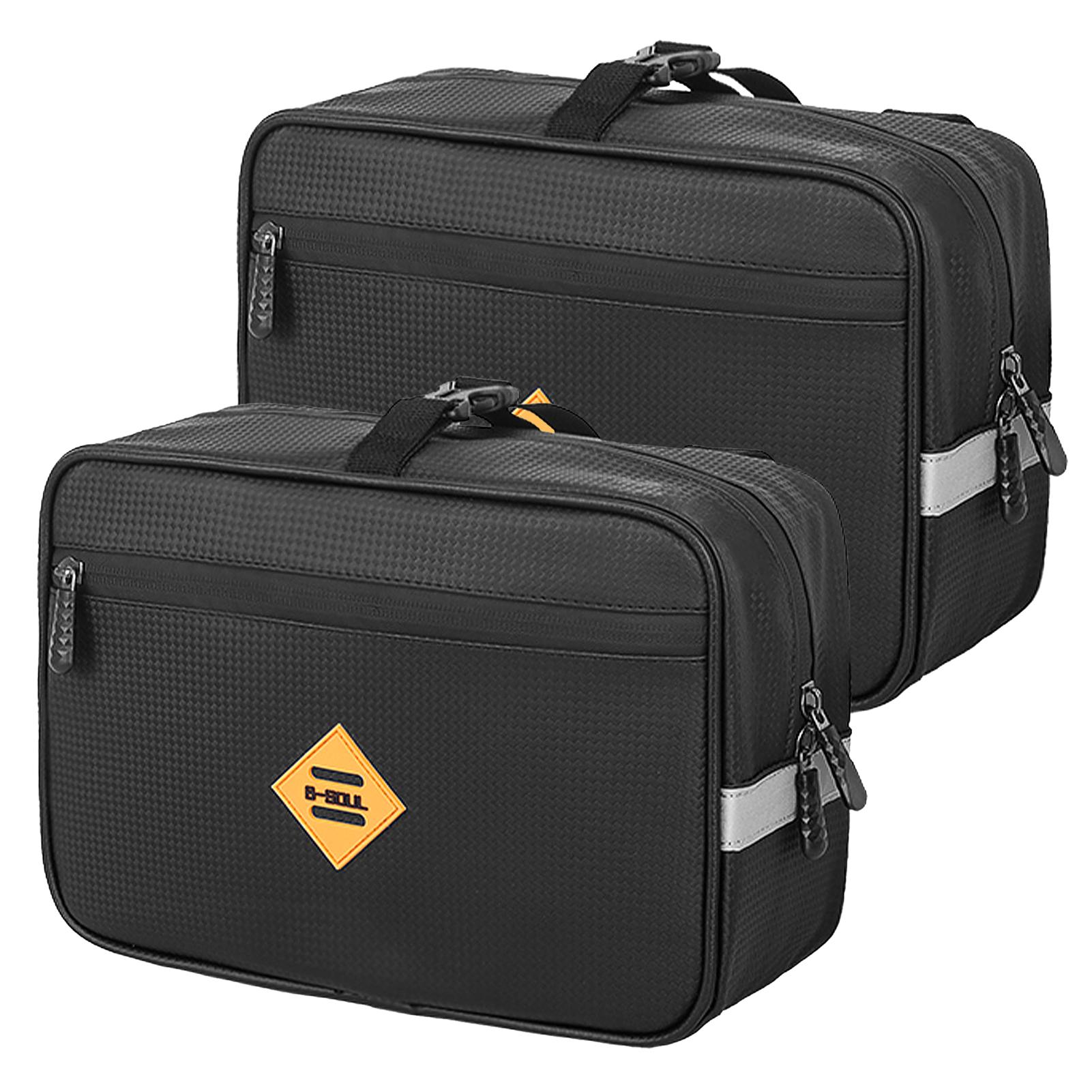 4,5 l Fahrrad-Gepäckträgertasche, wasserdichte Fahrrad-Lenkertasche, Fahrradtasche für Fahrrad, Motorrad 2 pcs