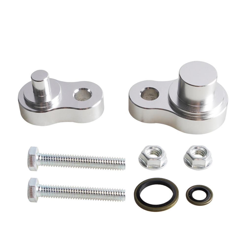 Heck-Klimaanlagen-Blockier-Kit Leitungsabschlussstück für 2002-2009 Chevy Trailblazer GMC Envoy Ausgewählter Minivan, Mittelklasse- und Kompakt-SUV silber