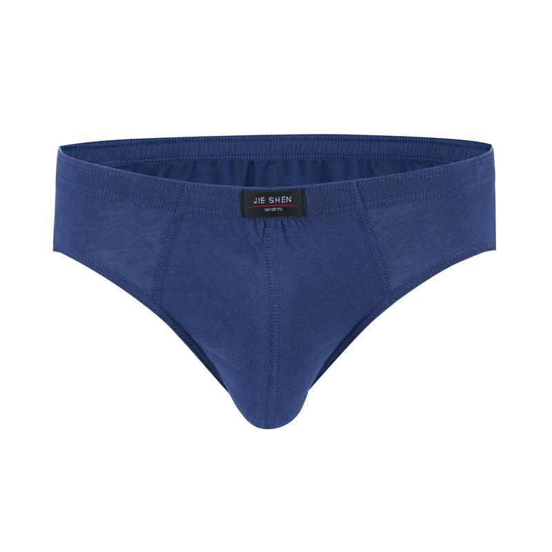 Herren-Slips aus 100 % Baumwolle, Übergröße, Herren-Unterwäsche, atmungsaktive Herren-Slips 5XL blau