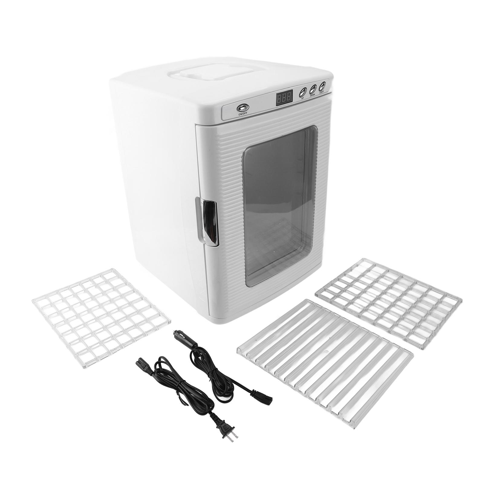 25L Mini-Kühlschrank Halbleiterkühlung Leiser Kühler Wärmer Kompakter Kühlschrank mit Temperatur