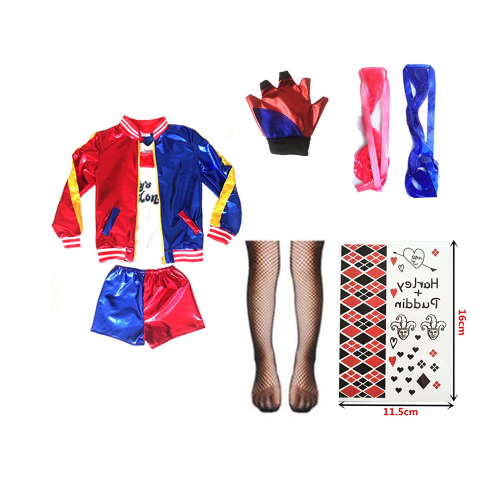 Cosplay Kostüm Kinder Cosplay Mädchen Kawaii Schwarz Party Kleid Kostüm Perücke Halloween S blau