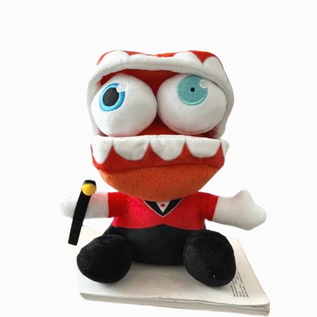 20cm Digitaler Zirkus Caine und Jax Plüschtiere Niedliche Cartoon Anime Puppen Weiche Kuscheltiere Für Kinder Geschenk Sammlung 20CM
