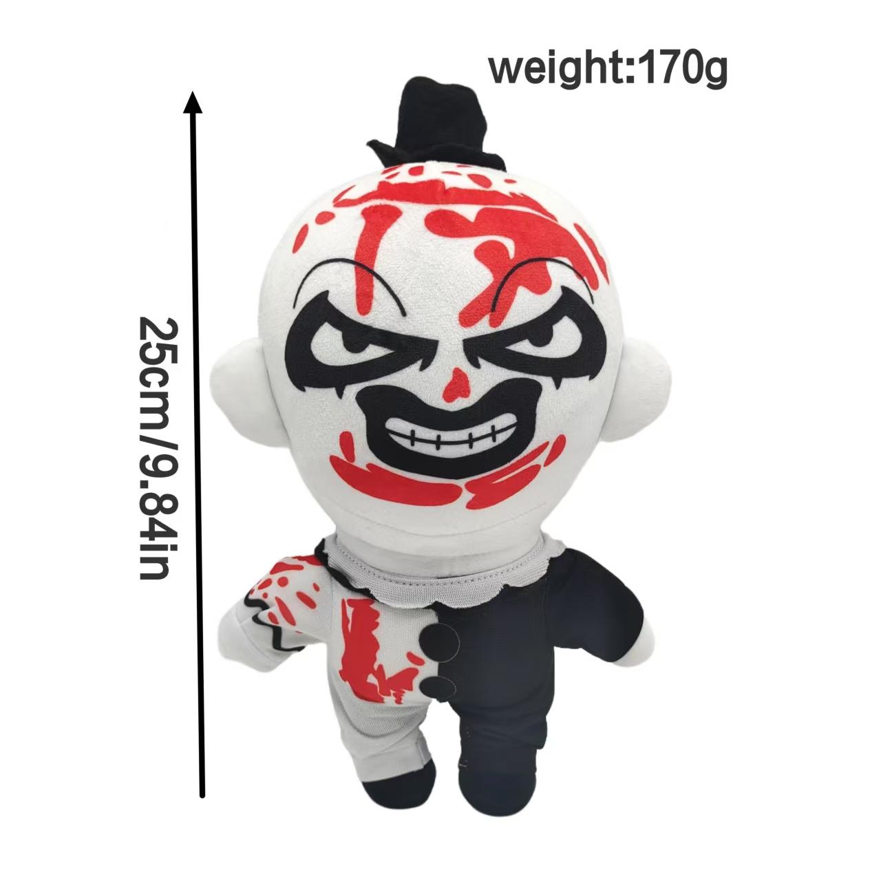 25cm Terrifier 3 Plüsch Clown Plüschtier Gruseltier Plüsch Kinder Halloween Geschenke Fans Sammlung Oder Dekorieren Sie Das Zimmer