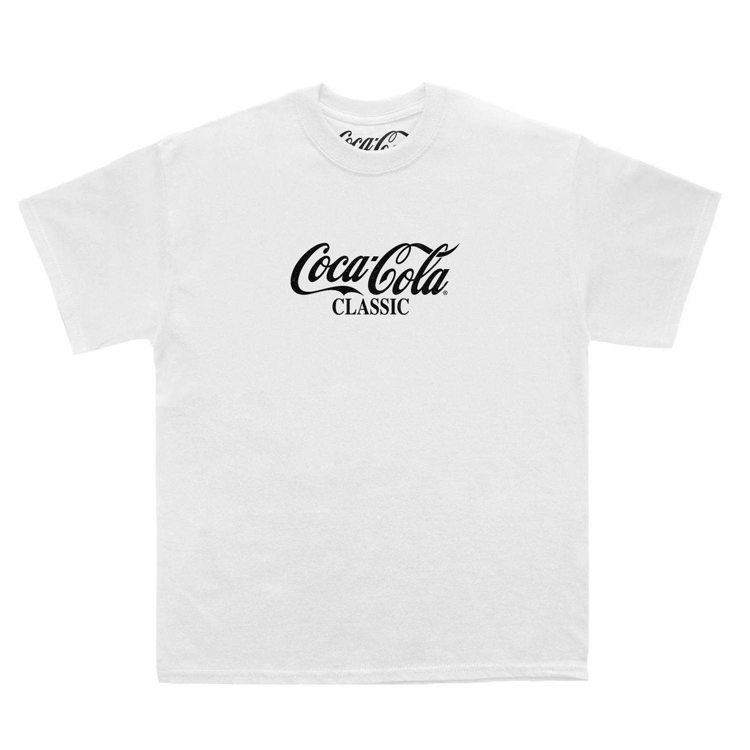 Coca-Cola Unisex-T-Shirt für Erwachsene XXL weiß