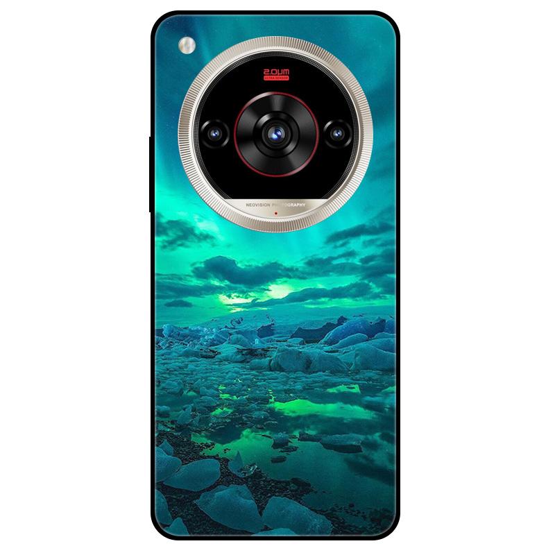 Für ZTE Nubia Focus 2 Ultra 5G Hülle Marmor bemaltes weiches mattes Silikon-Rückcover für Nubia Focus2 Ultra Z2463N Vollständige Handyhülle ZTE nubia Focus 2 Ultra