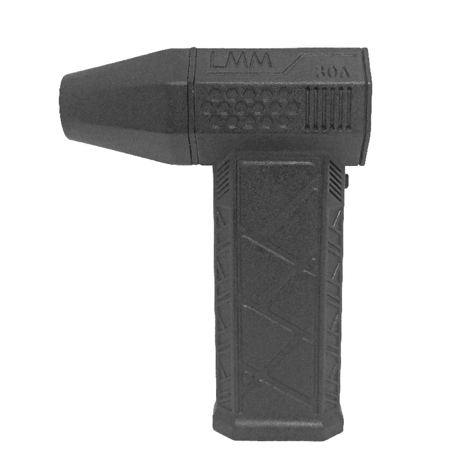 Tragbarer Turbo-Jet-Ventilator, Hand-Staubentfernungs-Turbo-Ventilator, 110.000 U/min, bürstenloser Hochgeschwindigkeitsmotor schwarz