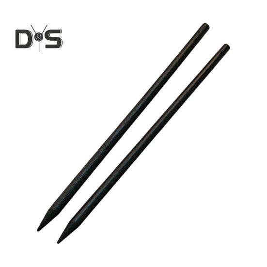 2Pcs Chinesischen Stil Haarnadel Schwarz Holz Stäbchen Haar Stick Haarnadel Frauen Lange Haar Pin Dekoration Mode Haar schwarz