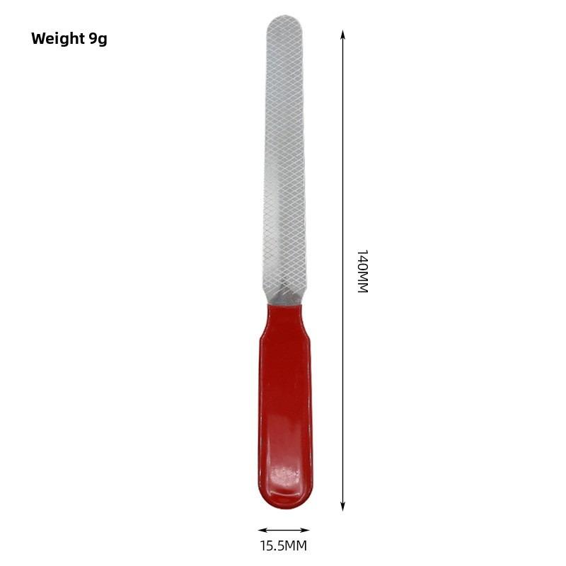 Krallenschneider für Haustiere, Krallenschneider für Hunde und Katzen, Krallenschneider, Haustierschere, Set mit täglichen Bedarfsartikeln für Haustiere Red file
