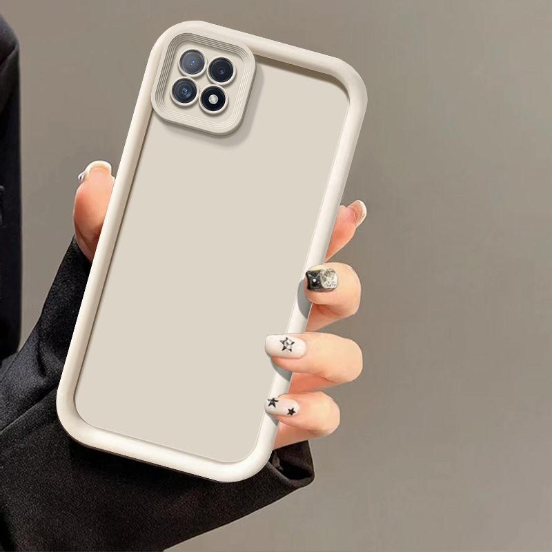 Für Samsung Galaxy A22 5G Hülle Samsung Galaxy A22S F42 5G Handyhülle Vollständiges Paket Matt Anti-Sturz Weiche Schutzhülle For Galaxy A22S 5G