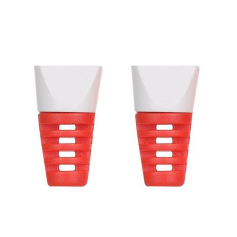 2 Stück/10 Stück Kabelschutz Universal Anti-Bruch PVC Handy-Ladegerät Ladekabel Handyzubehör 2pcs rot
