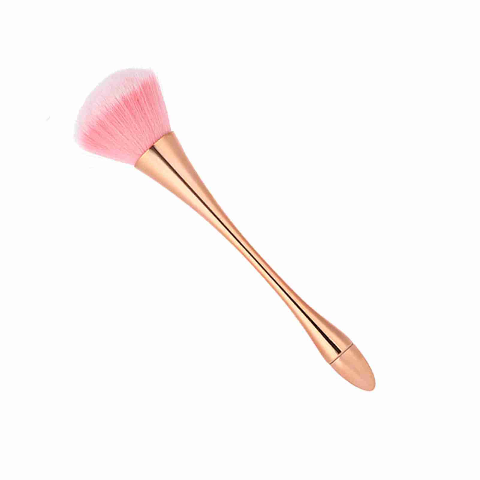 Nagelstaubbürste Puderstaubentferner Nailart Maniküre Werkzeug Große Größe Roségold