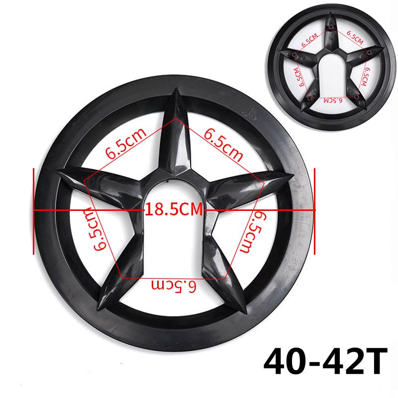 Fahrrad Kettenrad Schutz Kette Rad Schutzhülle Kurbel Kettenblatt Schutz Radfahren Fahrrad Zubehör 42 44 46 48 50 G5 40-42T
