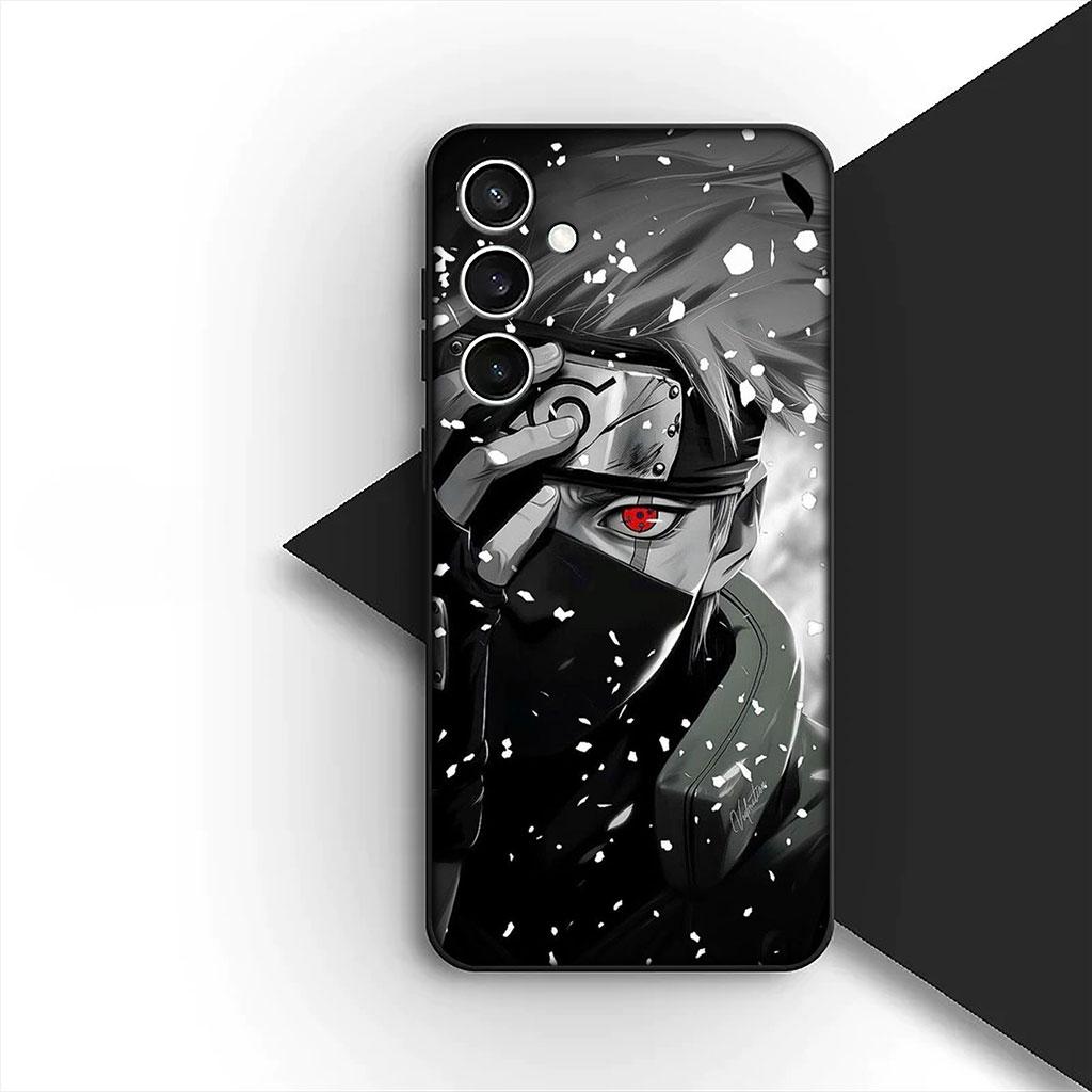 Kakashi Uchiha Itachi Narutos Handyhülle für Samsung Galaxy S25 S24 S23 FE Ultra Plus S7 Edge S25+ S23+ A56 5G Softcase Galaxy S25 FE