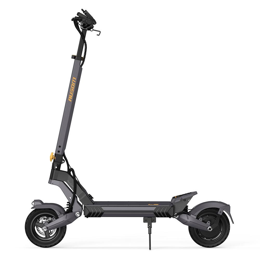 Ausom L2 EU-Stecker Schwarz E-Scooter mit verbesserter Federung & All-Terrain-Reifen