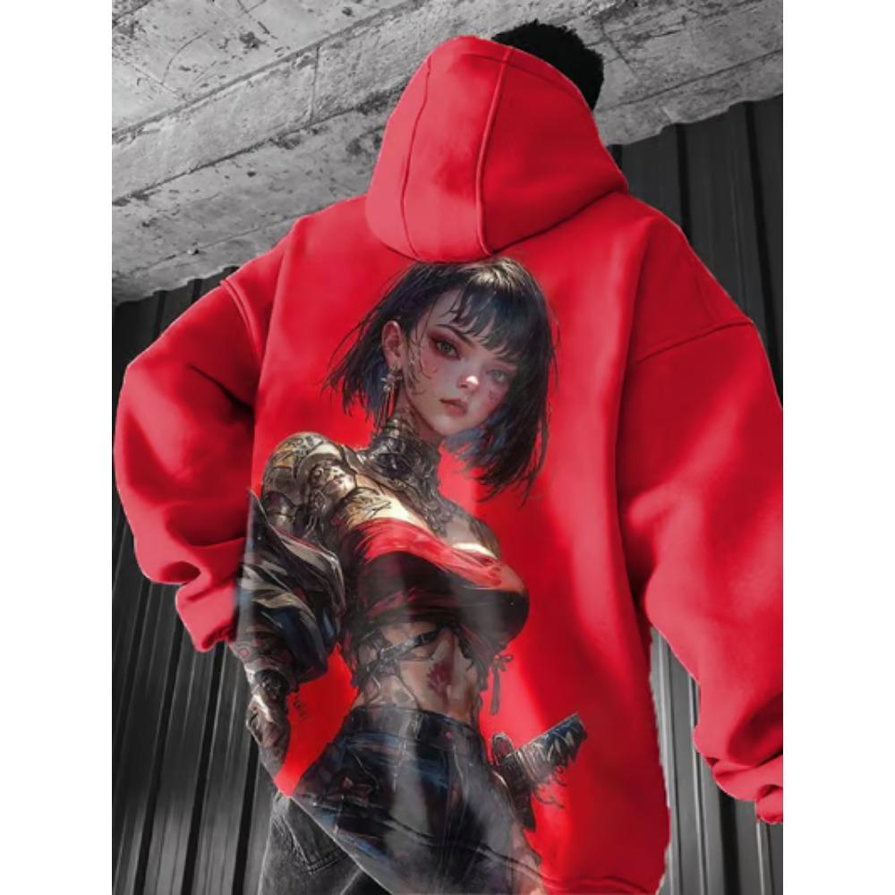 Anime Charakter 3D Druck Hoodies Herren Damen Mode Hoodies Sweatshit Sexy Mädchen Mäntel Damen Sweats Damenbekleidung Übergroße Oberteile 6XL