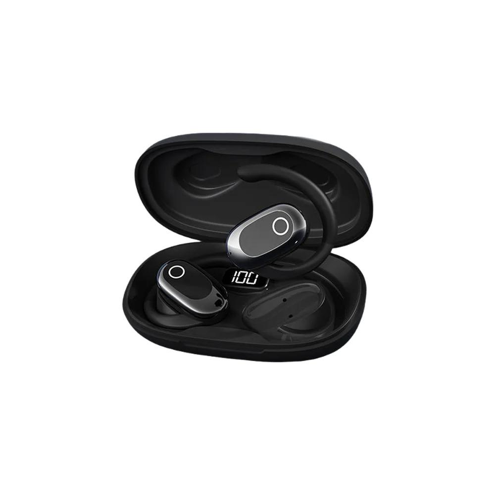 Xiaomi Open-Ear Over-Ear Kabellose Bluetooth-Kopfhörer Drehbares Design Geräuschunterdrückende Kopfhörer mit integriertem Mikrofon schwarz