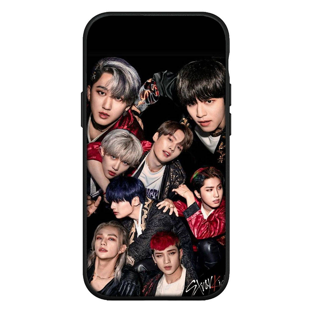 Hülle für iPhone 15 14 Xiaomi Redmi Note 13 12 11 Pro Max X 8 7 9 XR Samsung Galaxy S24 S23 A05 OPPO A15 Huawei Stray SKZ Kids Kpop Handyhülle for Huawei P30 Pro terra