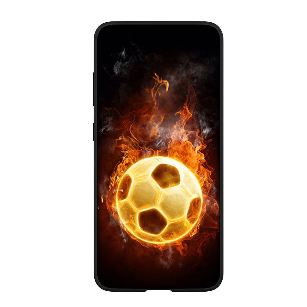 für Samsung Galaxy S24 S23 iPhone 16 15 14 Xiaomi Redmi Note 13 12 11 10 8 Plus 9 Pro Max X XR Handyhülle Fußball Nr. 10 Nr. 10 OPPO Huawei Cover for Huawei P30 Lite natur