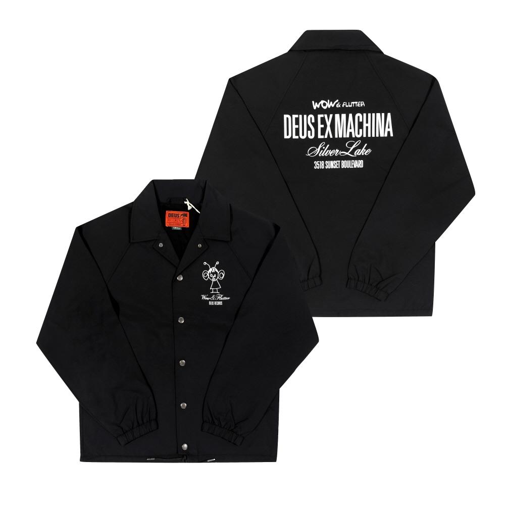 DeuS Ex Machina SenSory Overload Herrenjacke Dup256140 Schwarz DUP256140 BLK (L) black