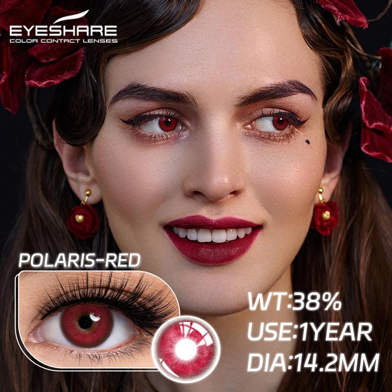 EYESHARE Farbige Kontaktlinsen 2 Stück Braun Neue Natürliche Kontaktlinsen Rot Mode Beauty Linsen Grün Augenfarbe Make-up Weiche Linsen