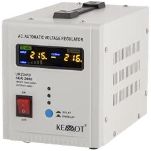 Automatischer Spannungsregler - Kemot - SER-2000 - 2000 W - Weiß - Elektrisch