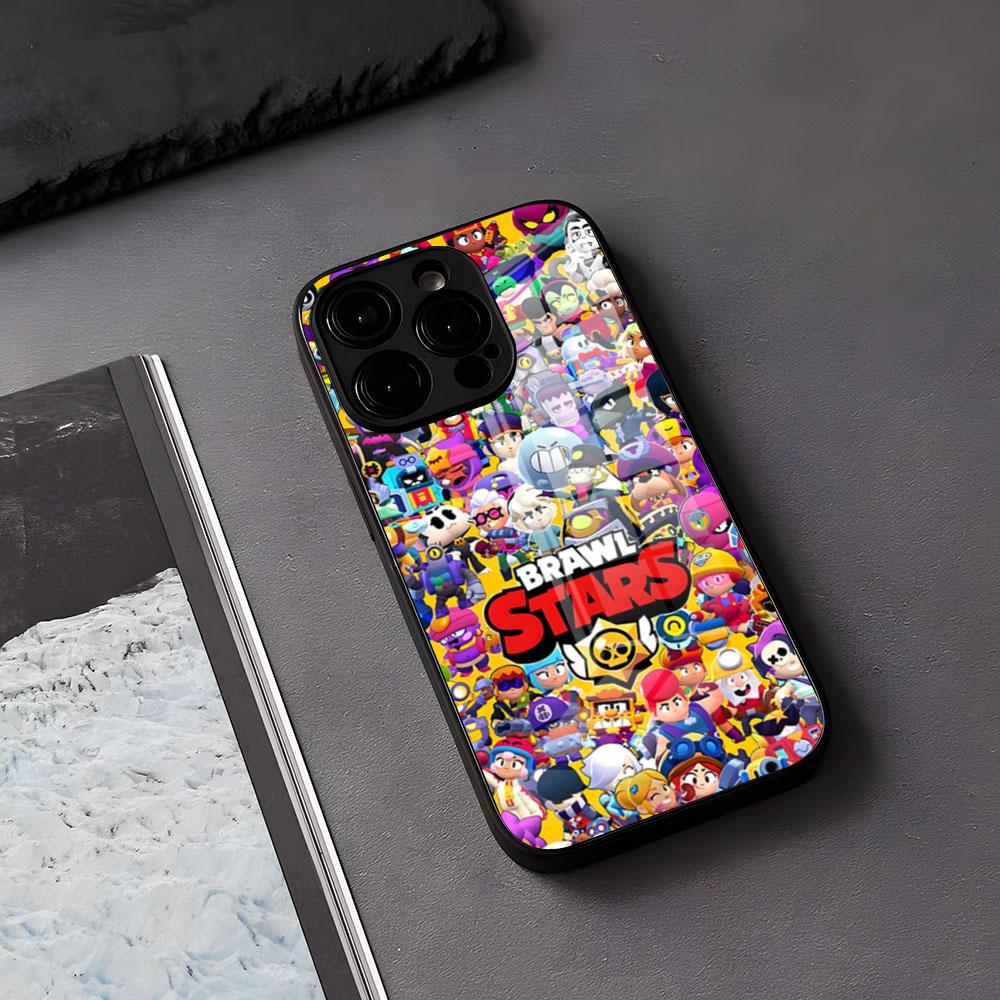 Games Stars Leons Handyhülle Für IPhone 17 Air 16 E Pro Max 15 14 13 Mini 12 Pro 11 Max Plus Schwarze Glasabdeckung iPhone17 Air