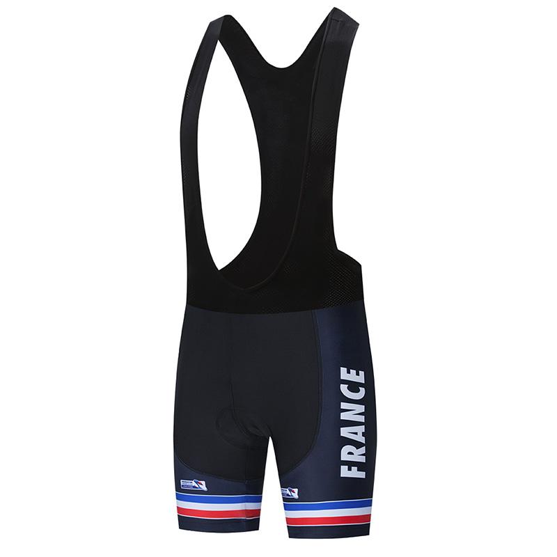 Team France Cycling Bib Sets MTB Uniform Sommer Rennrad Trikots Fahrradbekleidung Herren Kurzarm Maillot Rennanzug Outfit XS(old)