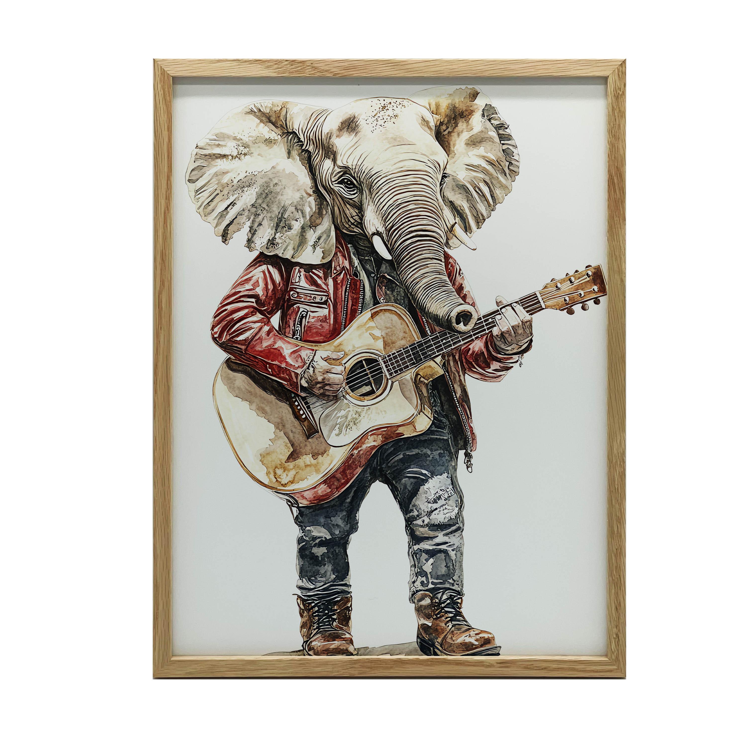 Poster Elfenbeinmelodie Poster Elfenbeinmelodie, 50X70 Cm, Ohne Rahmen, Mattes Papier 230 Gsm 55