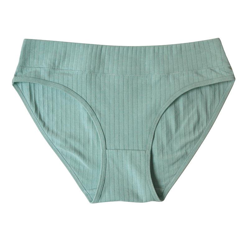 Damen-Unterwäsche, mittelhohe Höschen, Plus-Size-Slips für Damen M gray