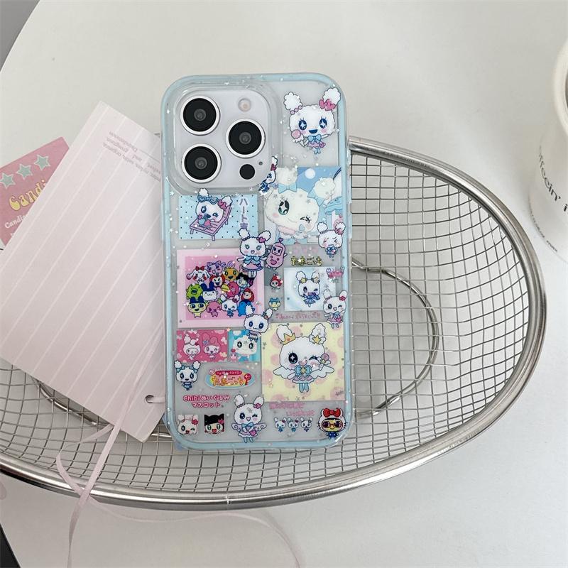 Kawaii Cartoon Tier Handyhülle Für iPhone 16 Pro 15 14 Pro Max Hülle mit Kettenriemen Stoßfest Niedliche Hüllen 15Pro 16 Max Funda iPhone 15 Pro Max