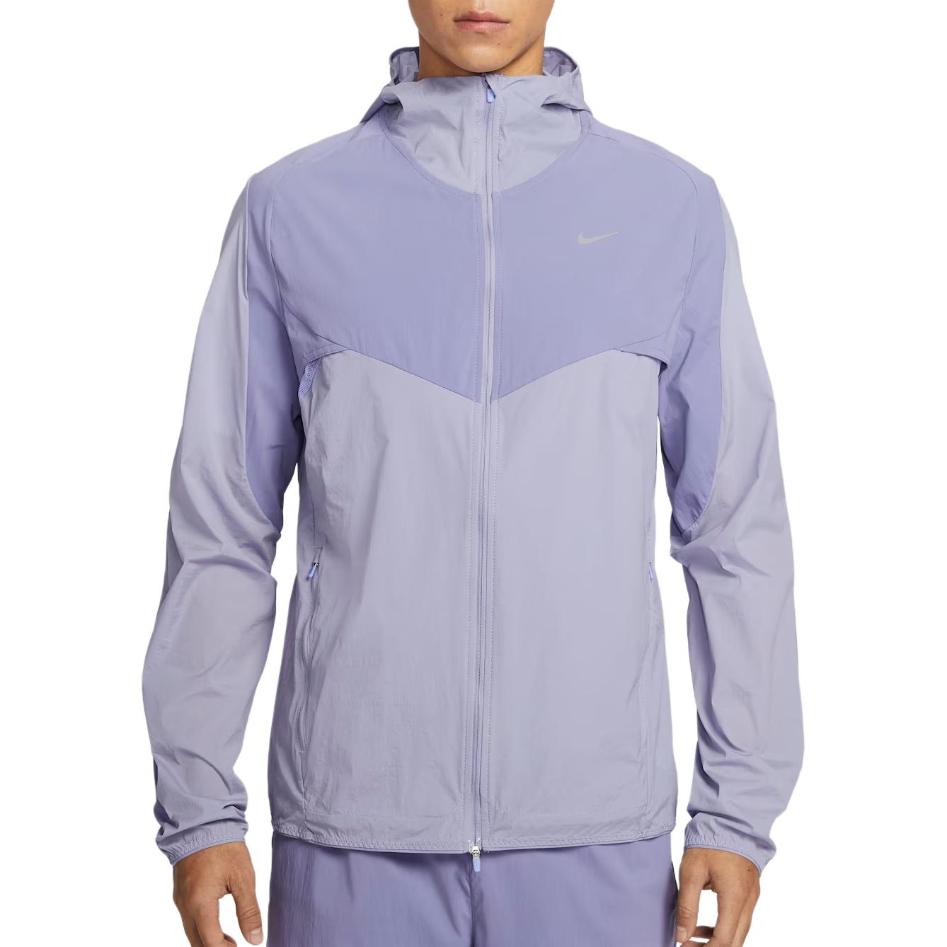 Nike Stride Woven Wasserdichte Atmungsaktive Kapuzen-Laufjacke Herren Jacken IF2368-506 S