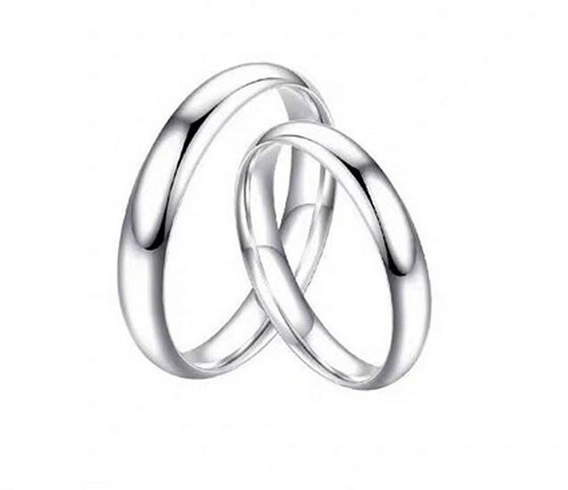 Neue S925 Sterling Silber Partnerringe - Einfache Unisex Passende Bänder, Nischen-Design, Geschenk für Männer und Frauen Adjustable Open