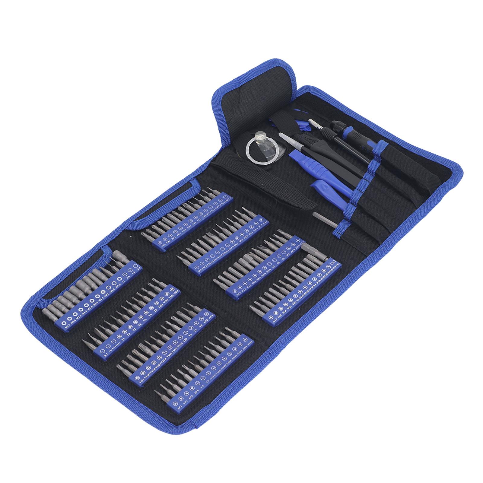 126 in 1 Magnetisches Schraubendreher-Set Elektronik Präzises Reparaturwerkzeug-Set für Computer Mobiltelefon