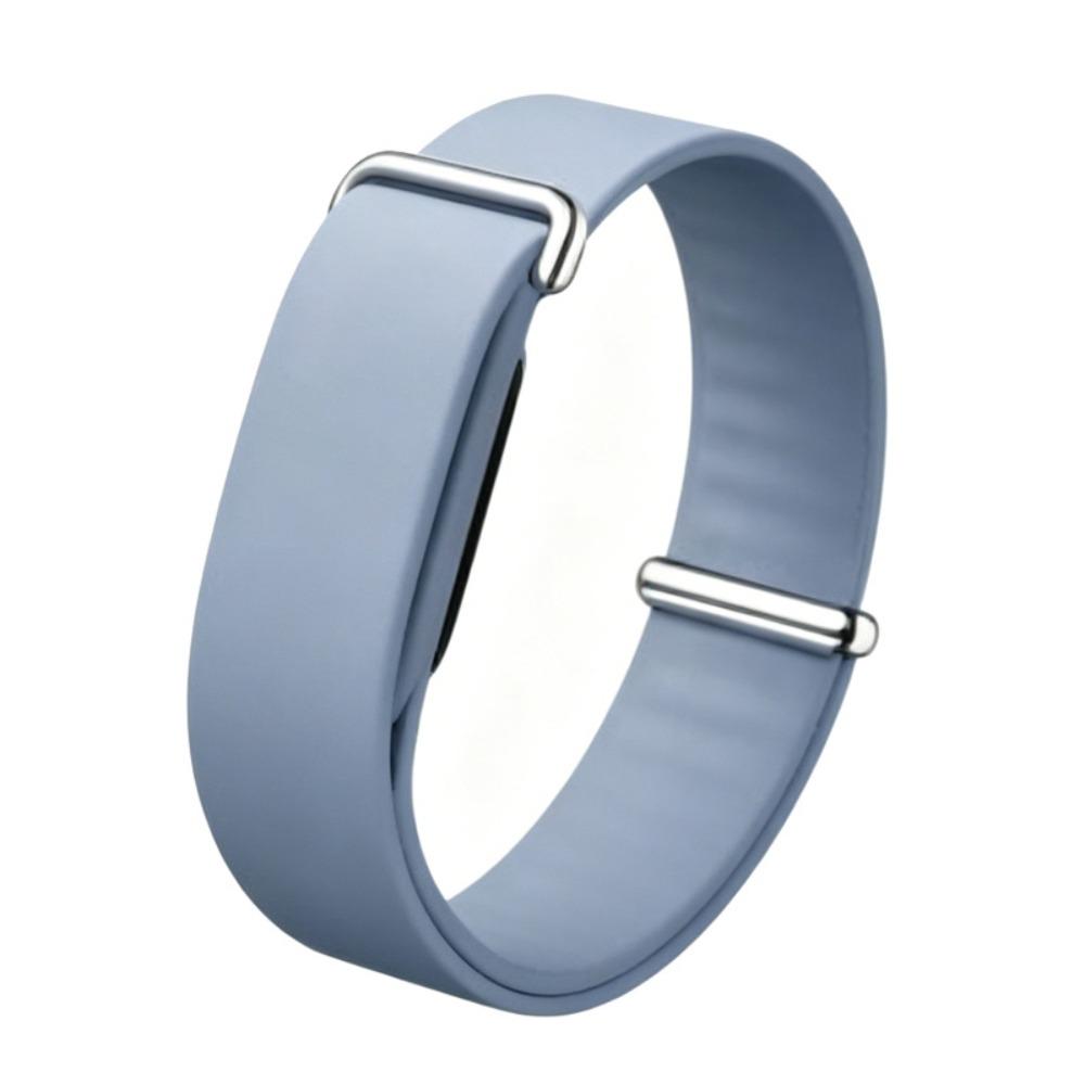 Silikon Sportband Weiches Ersatzarmband für Google Fitbit Air für Männer Frauen blau