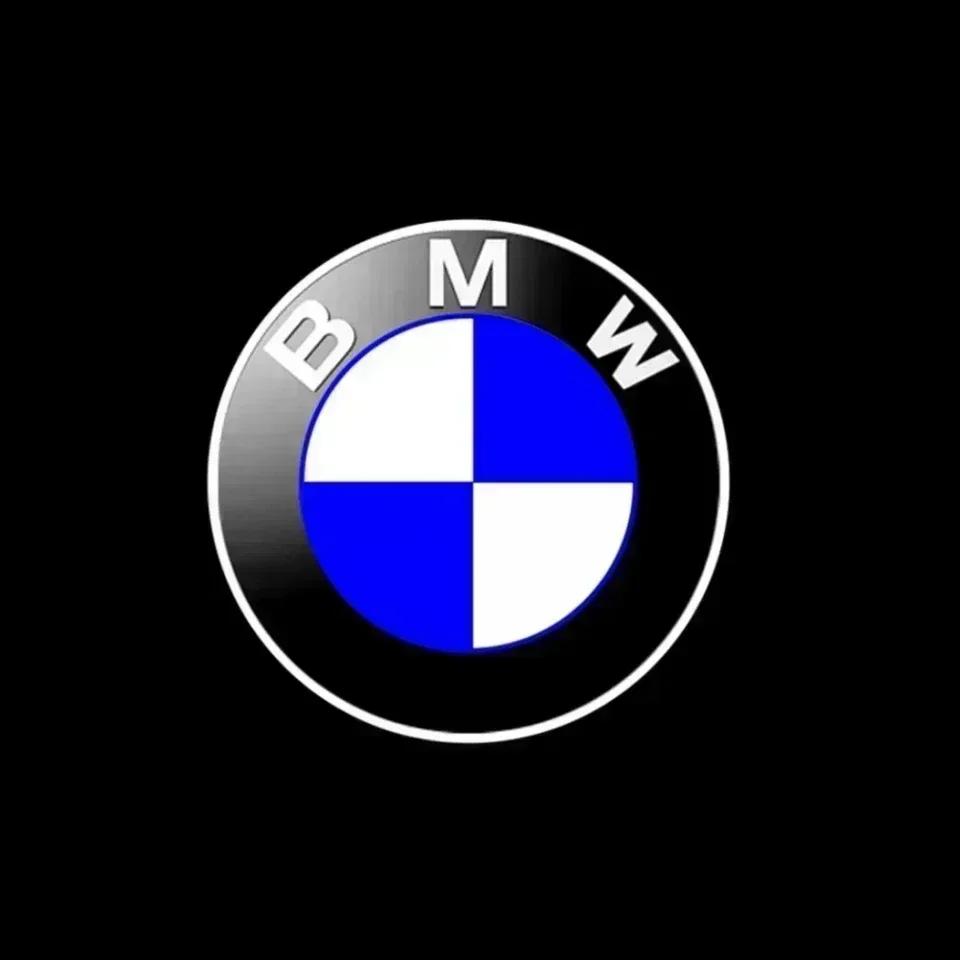 BMW GROUP 4 Stück BMW Auto LED Tür Willkommen Laserlicht Für 3/5/6/7/1 Serie Z4 X3 X6 E81 E71 E90 E93 F30 F10 E92 E60 BMW Zubehör 4000LM&4Pieces FOR 4Doors&4500K&4.5W
