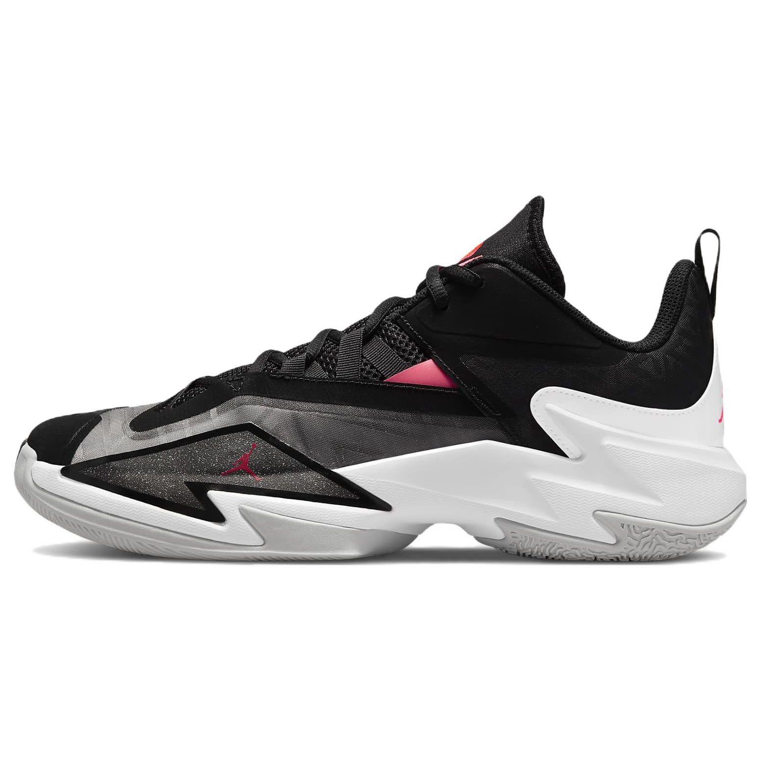 Air Jordan Jordan One Take 3 PF Schwarz Grey Fog Herren Sneaker Weiß Bright-Crimson DC7700-001 43