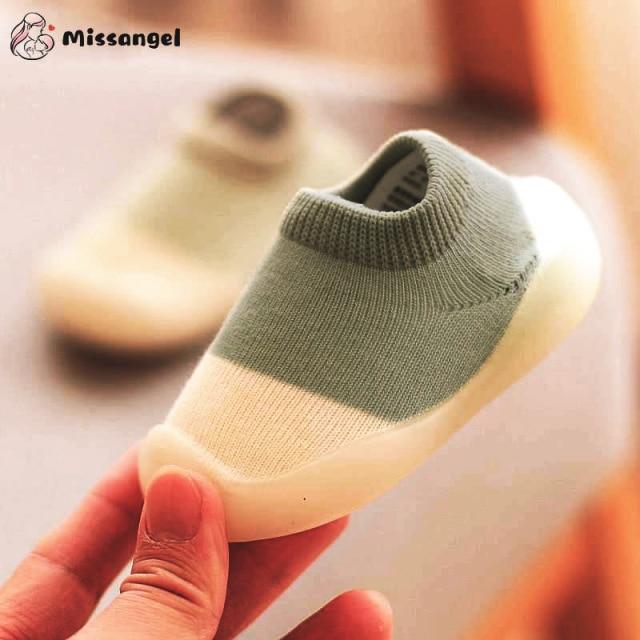 Baby Socken Schuhe Infant Farbe Passenden Nette Kinder Jungen Schuhe Puppe Weiche Sohlen Kind Boden Socken Schuhe Kleinkind Mädchen erste Wanderer 0-6months grün