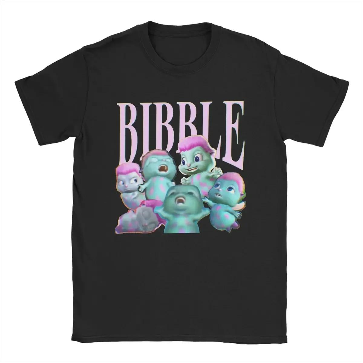 Vintage Bibble Collage T-Shirts für Herren Rundhals 100% Baumwolle T-Shirts Kurzarm T-Shirts Sommer Tops#Farbe M schwarz