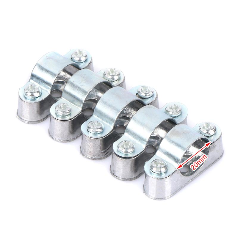 5 Stücke Rohrschelle Mit Schraube Von Der Wand Meter Entfernt Von Der Wand Der Karte Sattel Karte Linie Rohrclip 16mm 20mm 25mm 32mm
