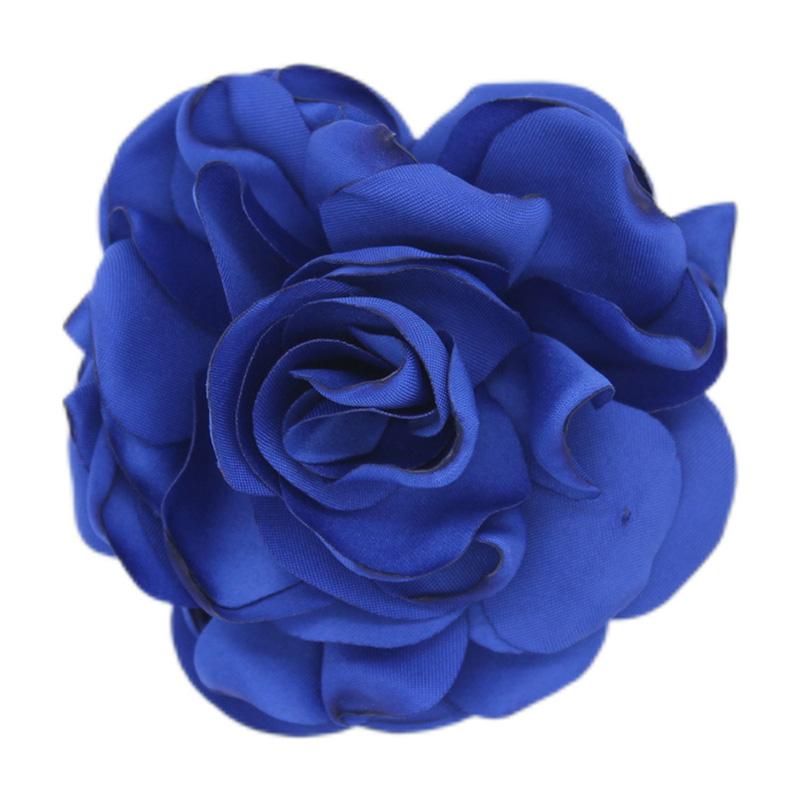 1PC handgemachte Anstecknadel Geschenk Stoff Corsage Blume Brosche Tuch elegante Accessoires Wome Kunst