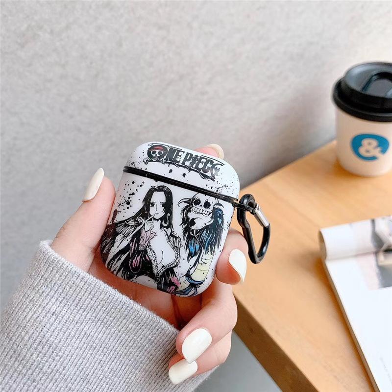 Anime Onepiece Ruffy Hancock Law Zoro Sanji Newgate Shanks Ace Apple AirPods Hülle Cover Airpod Hülle Air Pods Hülle Airpod Pro AirPods1/2