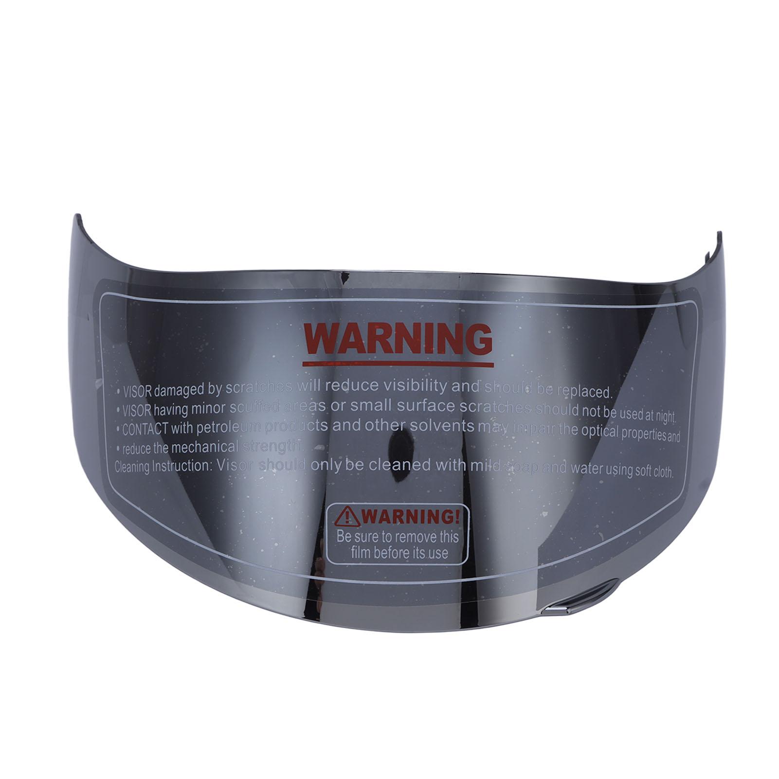 Motorradhelmvisier, Sonnenschutz, Ersatzhelmvisierlinse für K1 K3SV K5 Helme, Silber